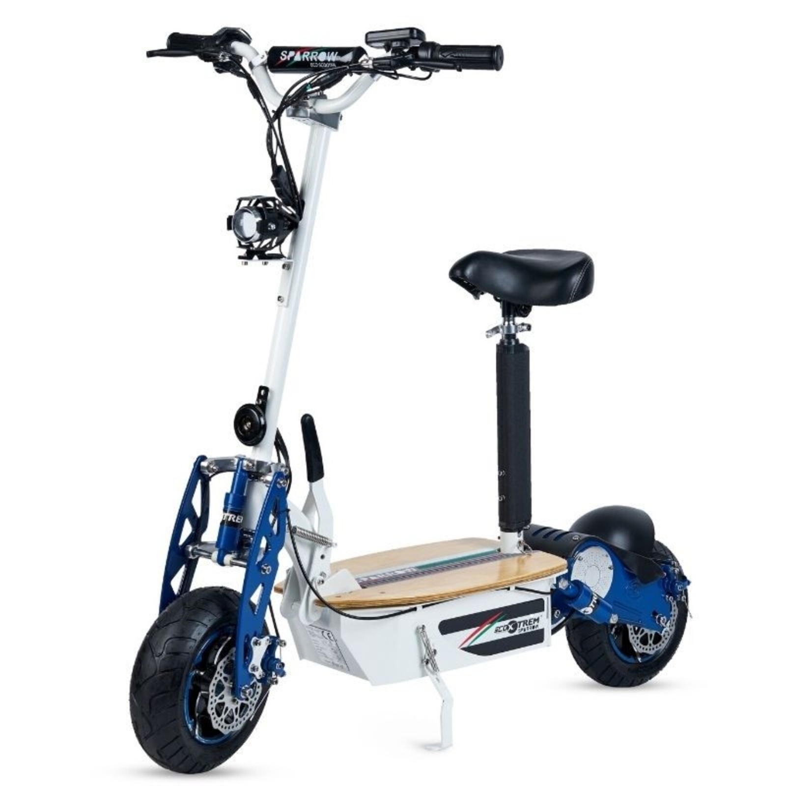Scooter elétrica Sparrow 2000W com selim