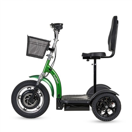 Triciclo eléctrico 500W para movilidad reducida