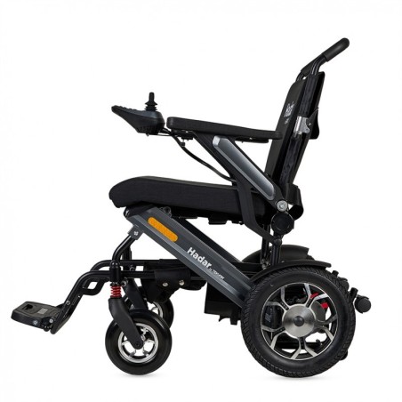 Fauteuil roulant pliable HADAR | Double moteur de 250 W et batterie au lithium de 12 Ah
