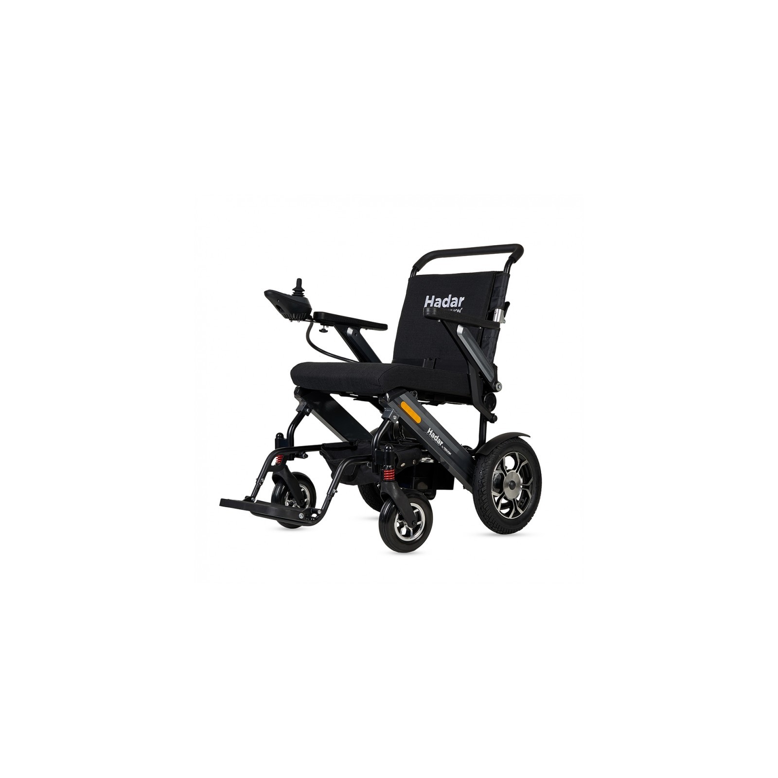 Fauteuil roulant pliable HADAR | Double moteur de 250 W et batterie au lithium de 12 Ah Fauteuil roulant pliable HADAR | Double moteur de 250 W et batterie au lithium de 12 Ah