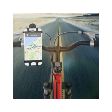 Soporte universal móviles en bicicletas y manillares de motocicletas