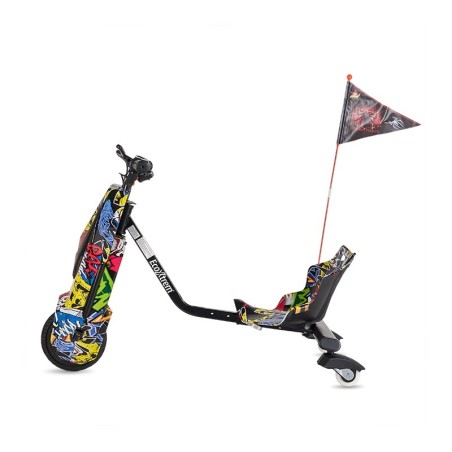 Triciclo drift infantil de 3 ruedas con pantalla LCD