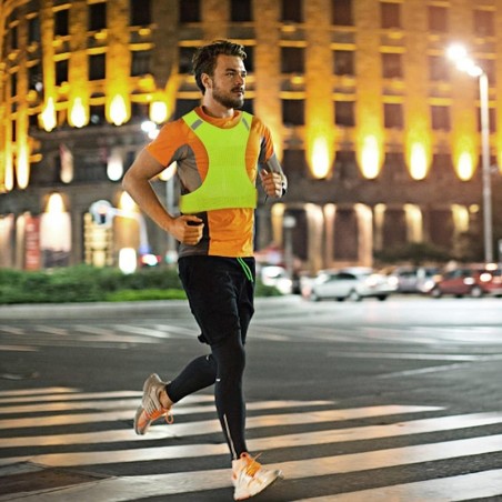 Chaleco Reflectante para correr y andar en bicicleta