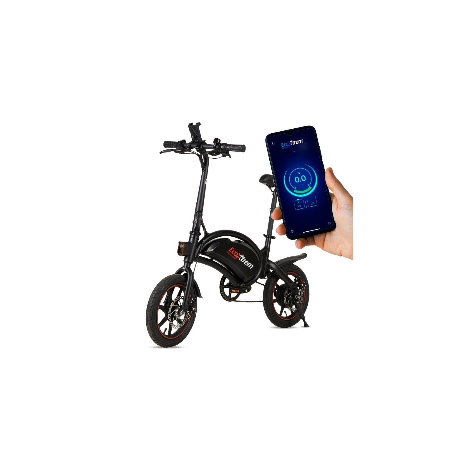 Bicicleta eléctrica 250W con pedales y aplicación Bicicleta eléctrica 250W con pedales y aplicación