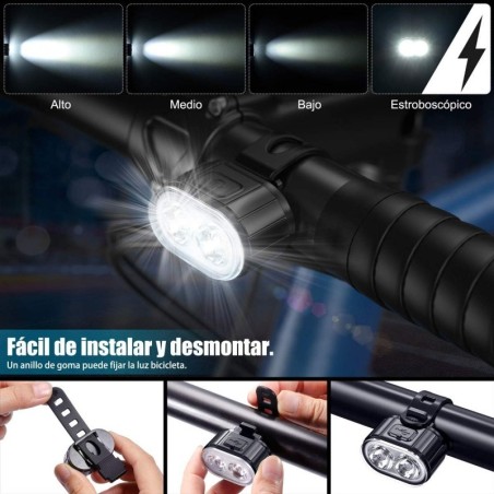 Kit de iluminación para bicicleta