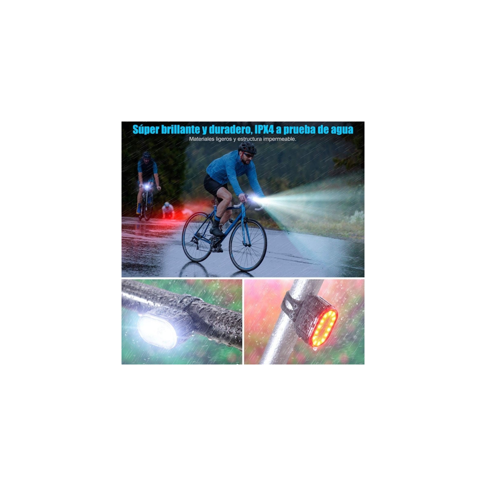 Kit de iluminación para bicicleta