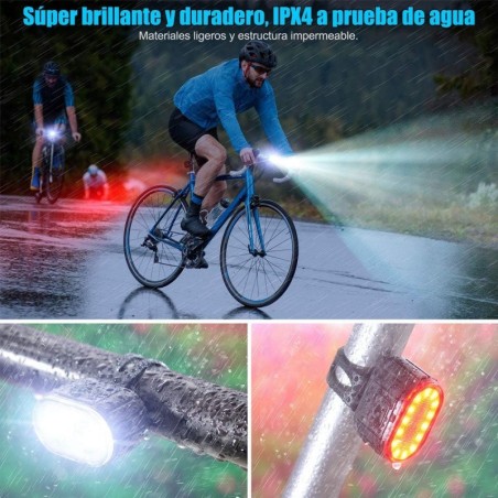 Kit de iluminación para bicicleta