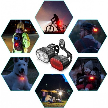 Kit de iluminación para bicicleta