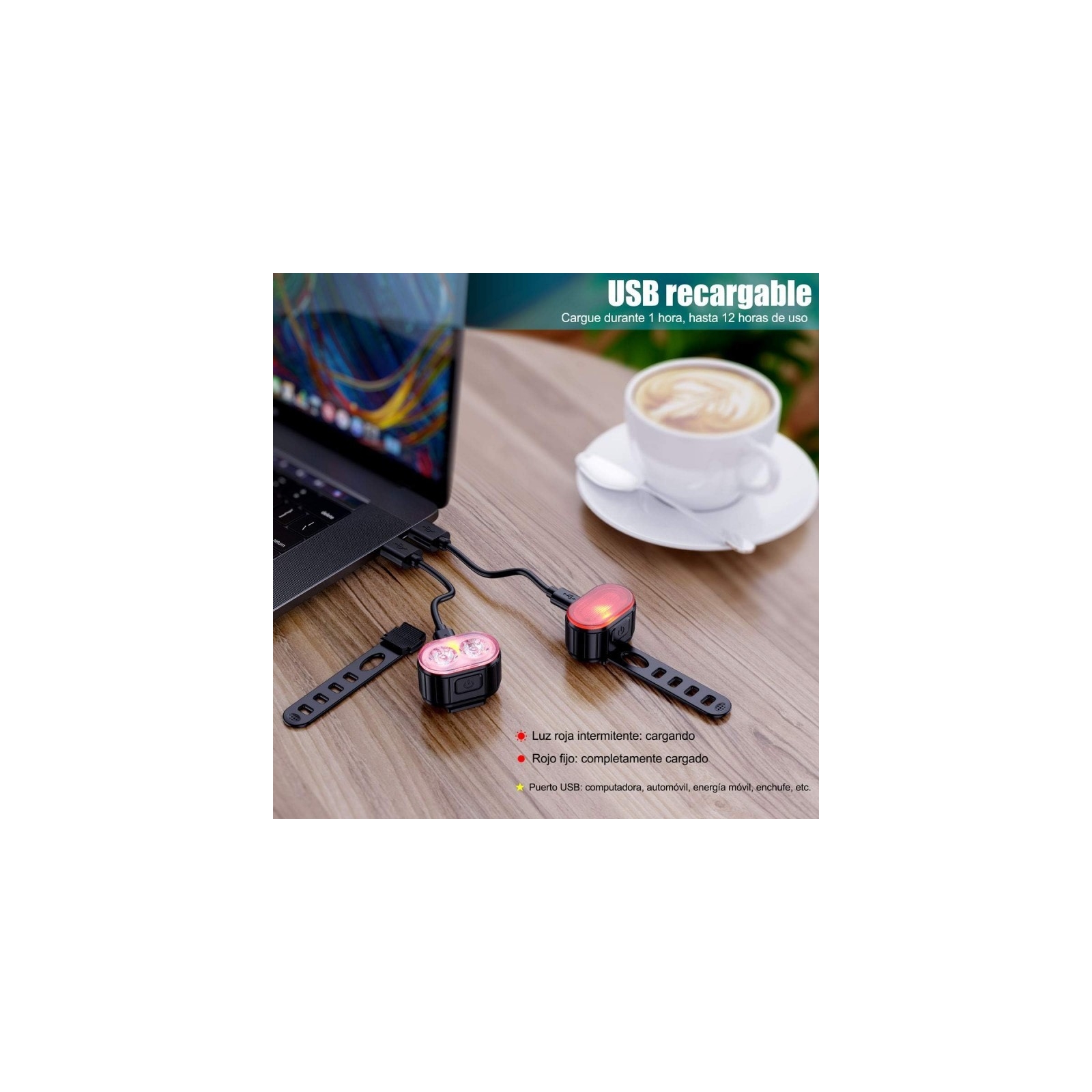 Kit de iluminación para bicicleta