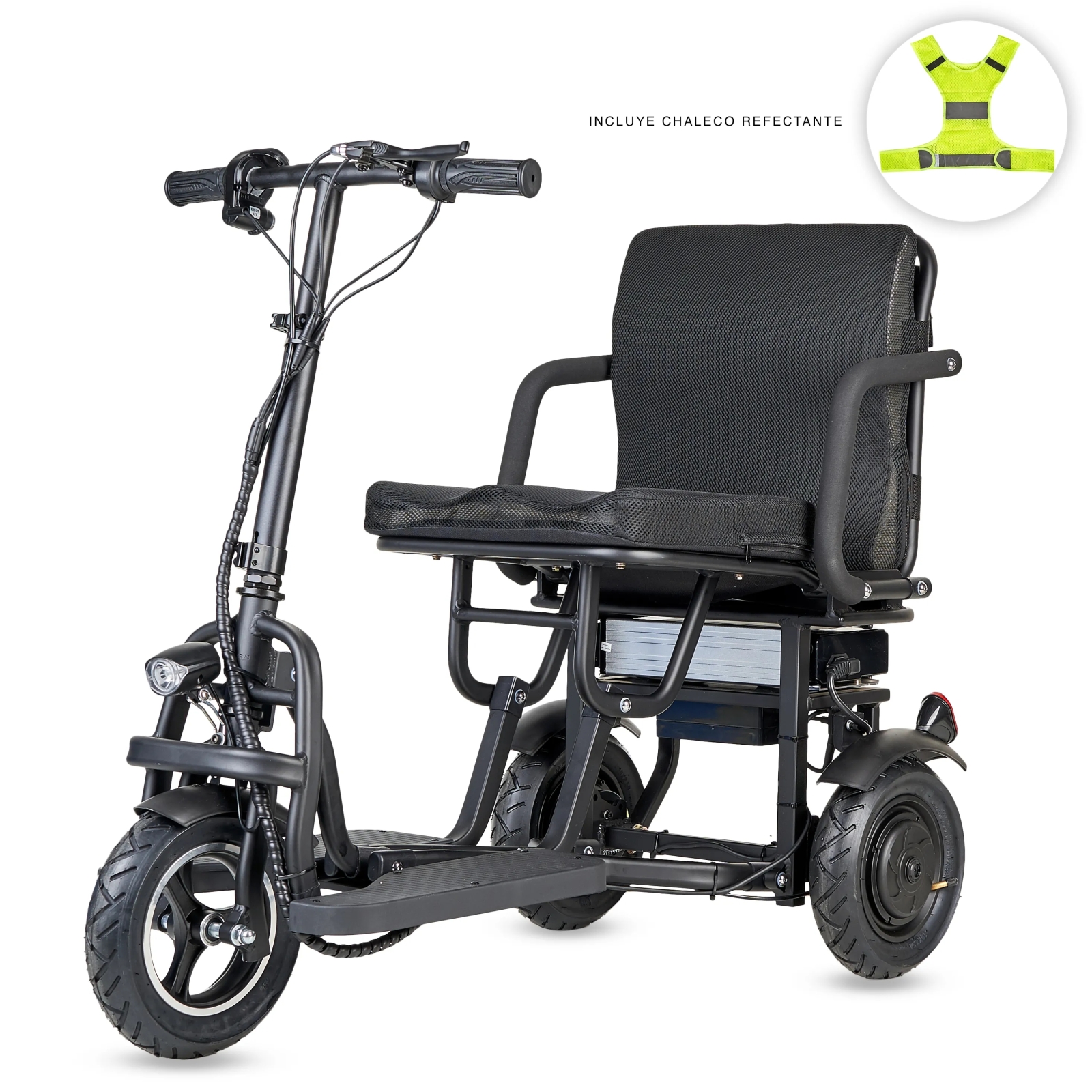 Triciclo elétrico T3 para mobilidade reduzida