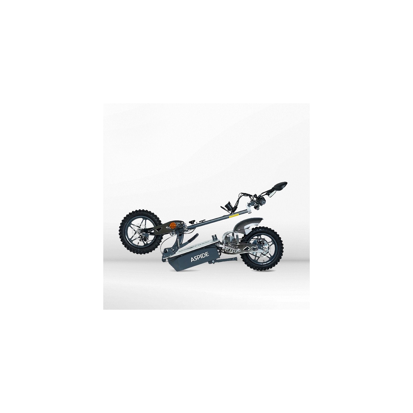 Monopattino elettrico con targa in metallo Aspide