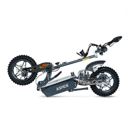 Monopattino elettrico con targa in metallo Aspide